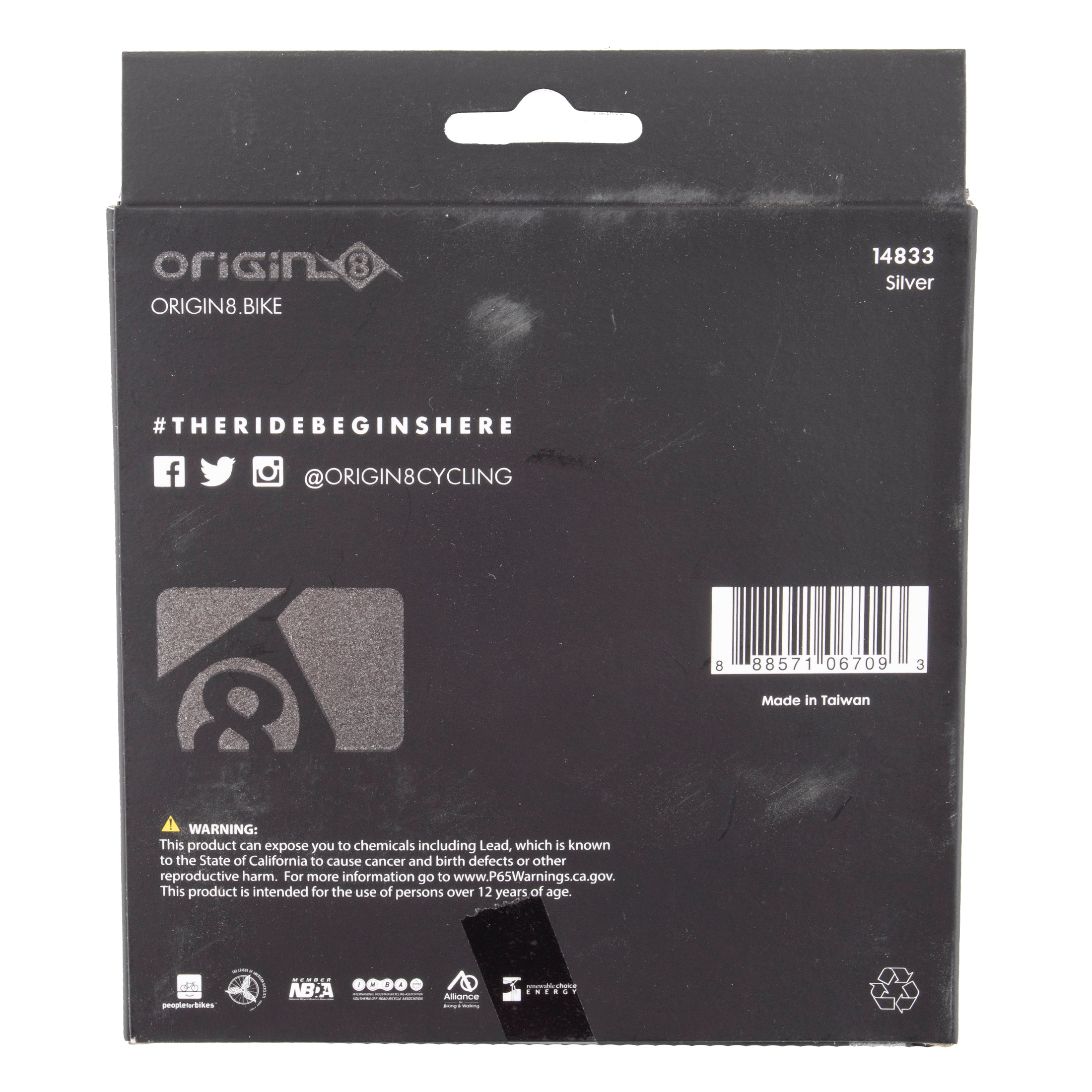 SS Slick Polished Road Brake Cable