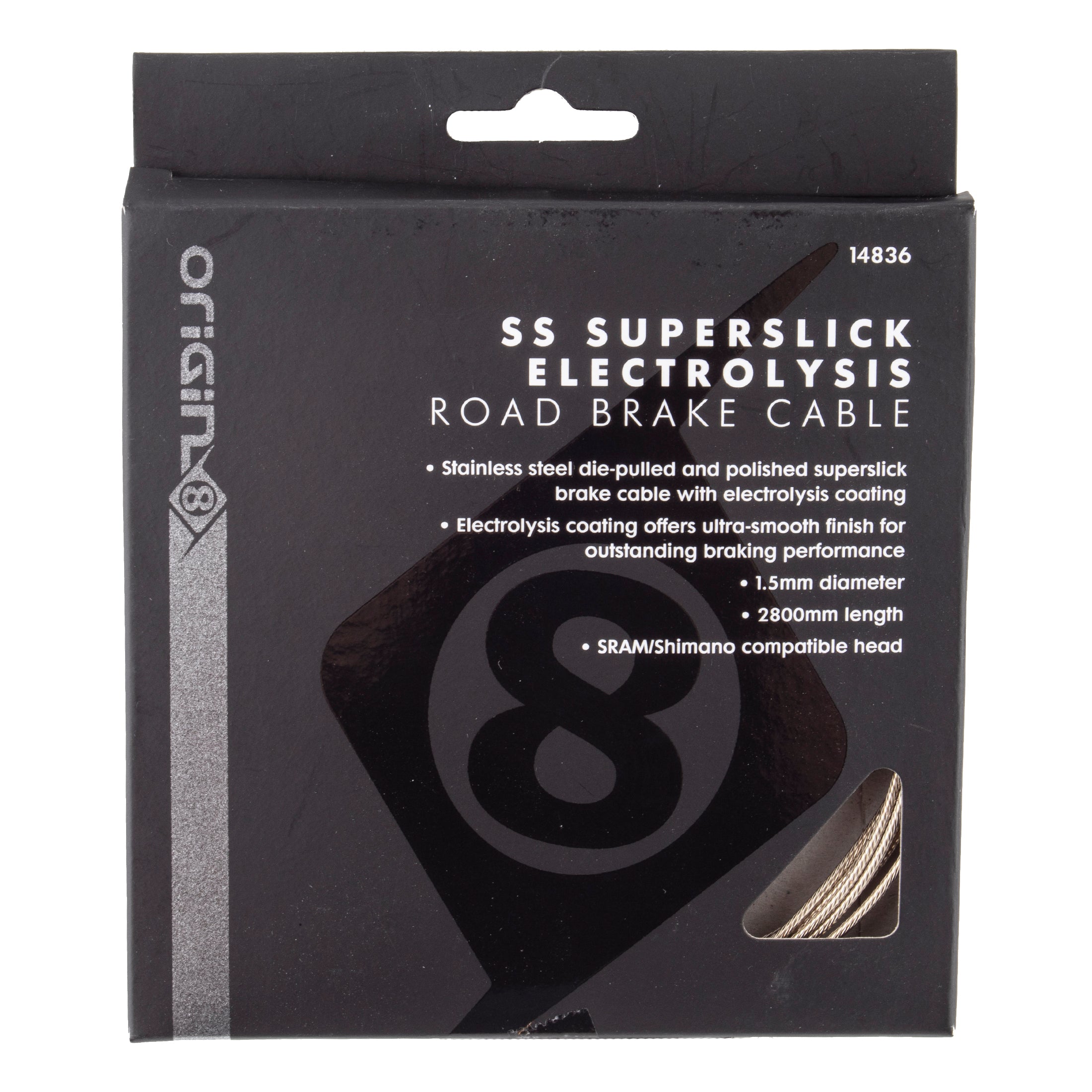 SS SuperSlick Electrolysis Road Brake Cable
