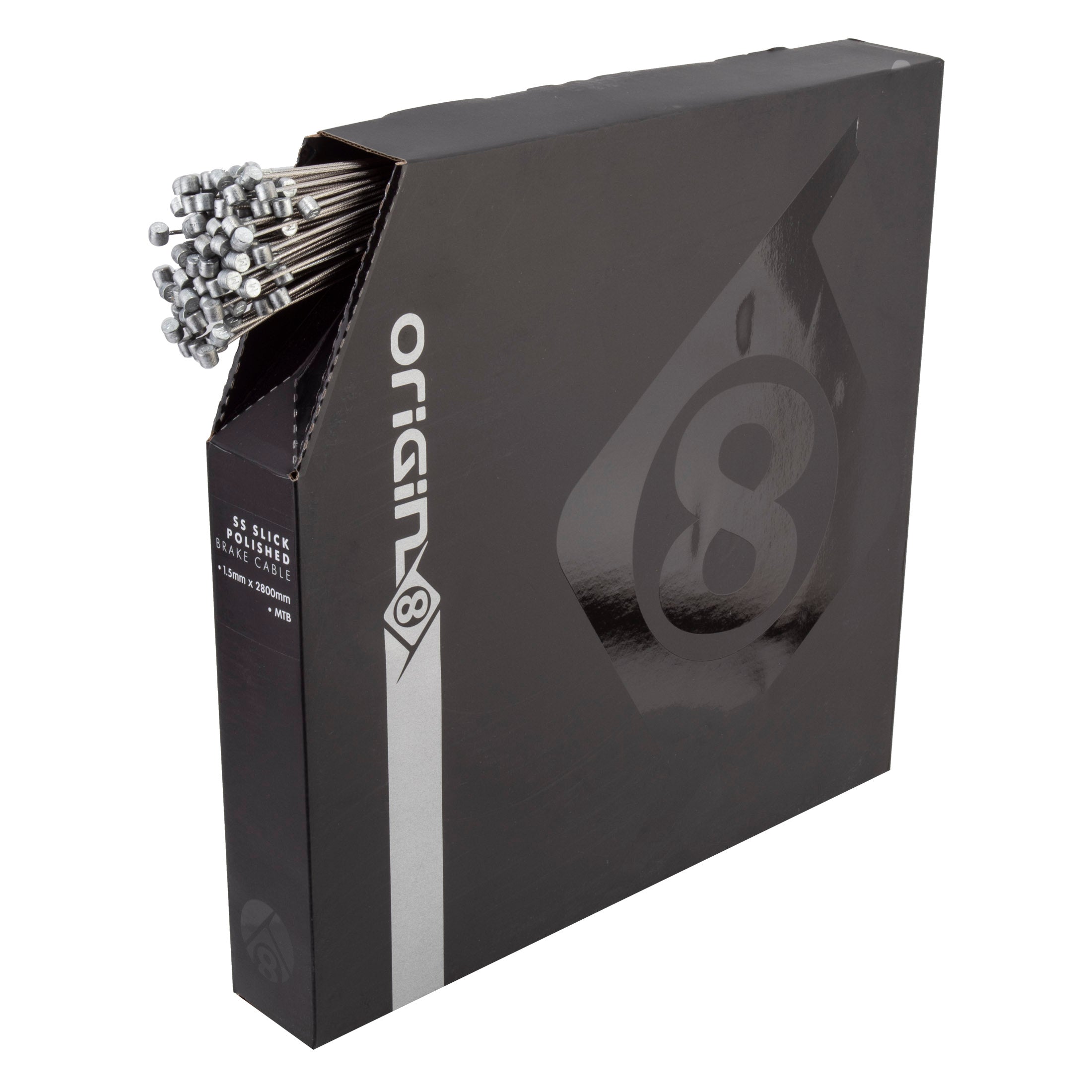 SS Slick Polished Road Brake Cable