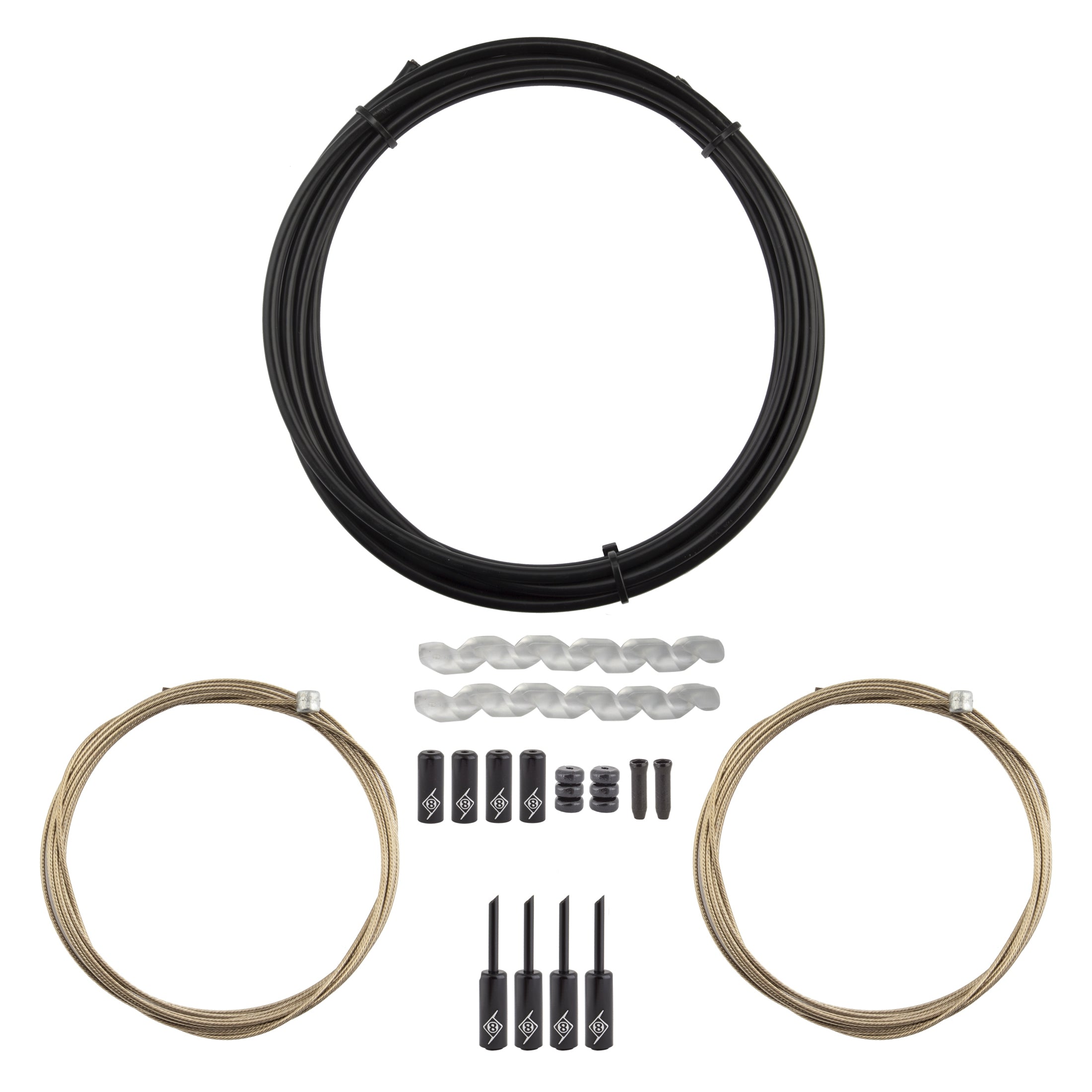 SuperSlick Compressionless MTB Brake Cable/Housing Kit