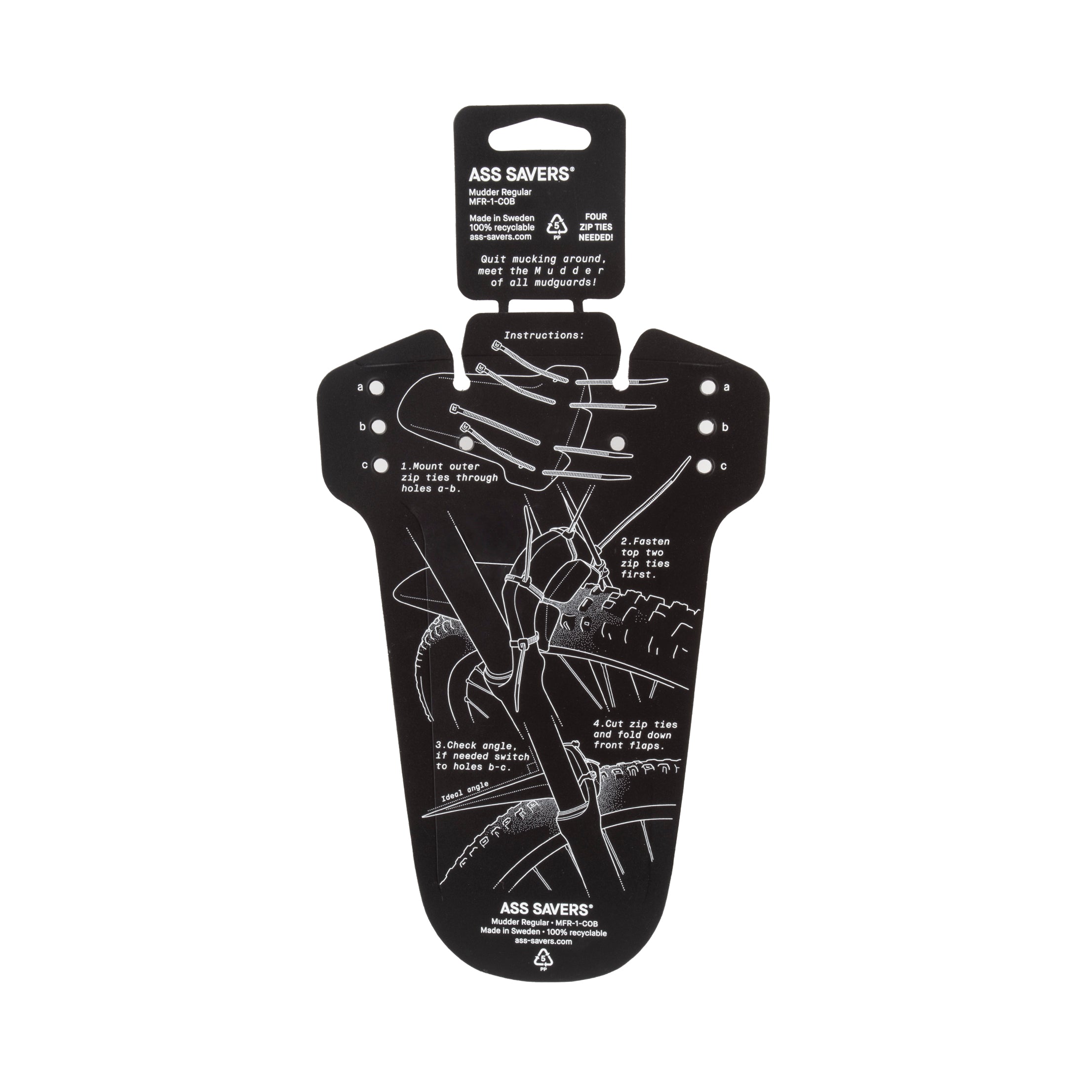 Speed Ass Savers Front Fender Downtube