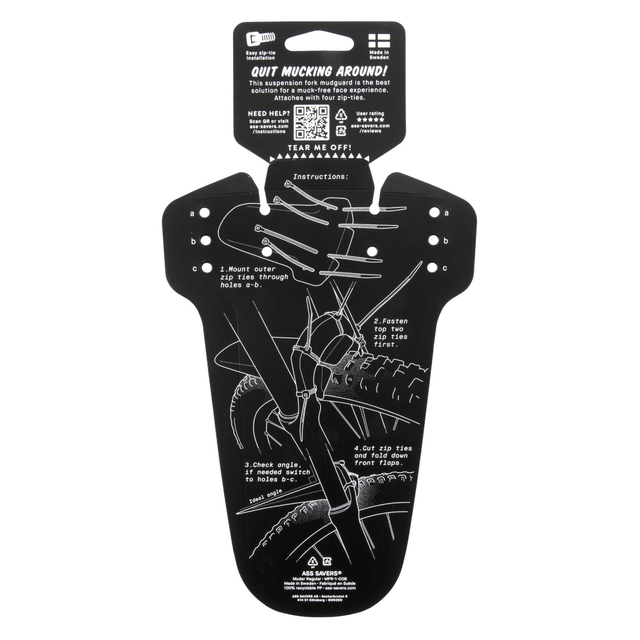 Hi-Fi Ass Savers Front Fender Downtube