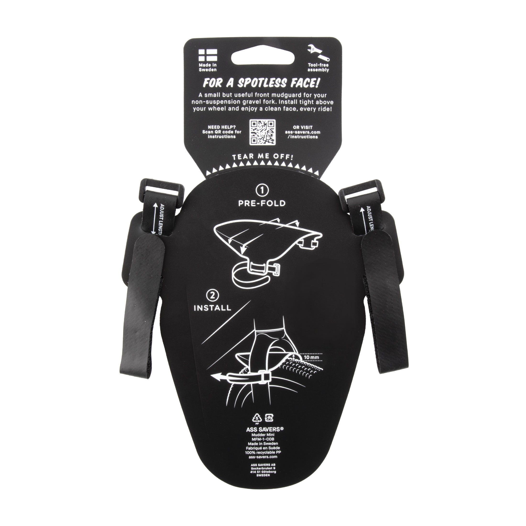 Hi-Fi Ass Savers Front Fender Downtube