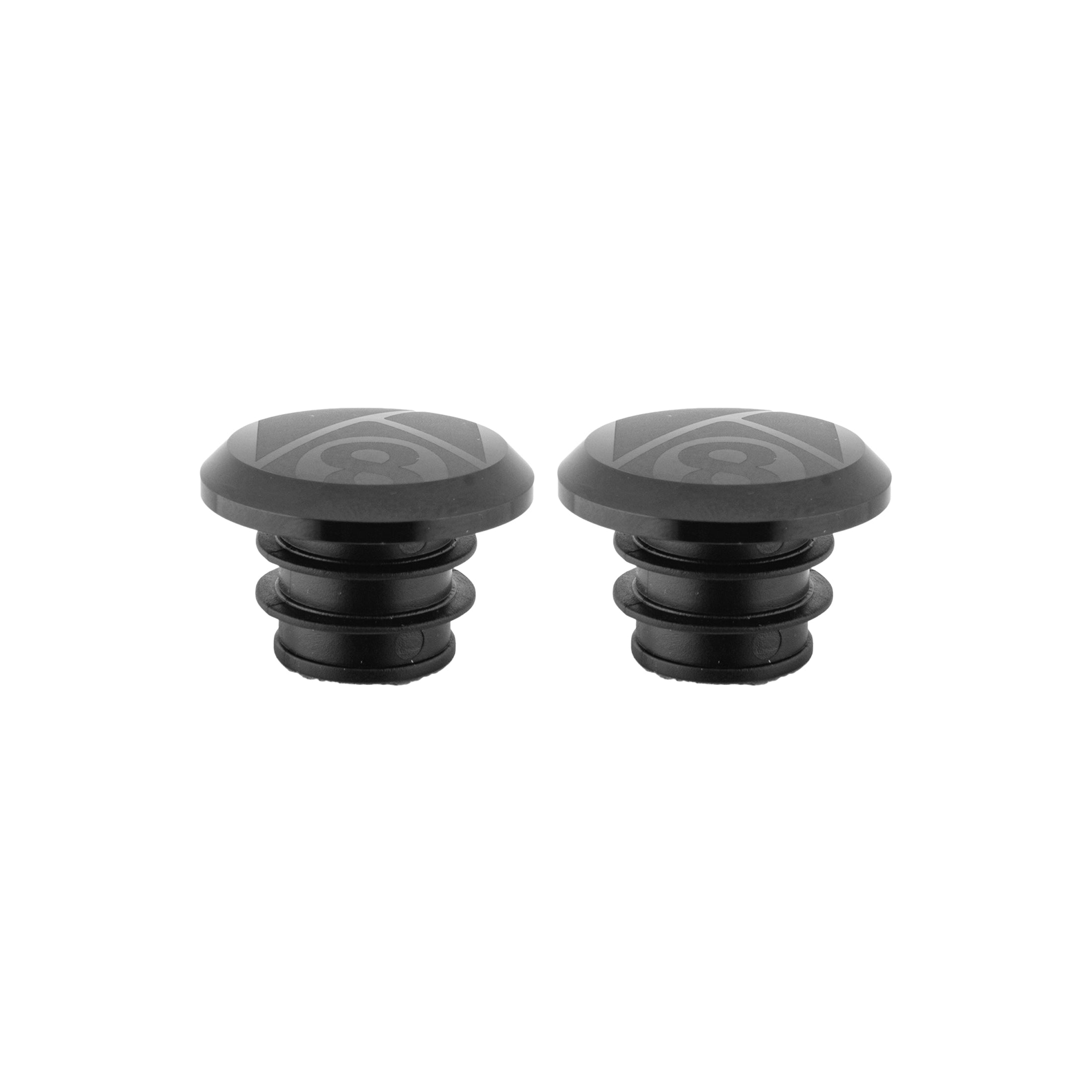 Alloy Road Push-In Bar End Plugs