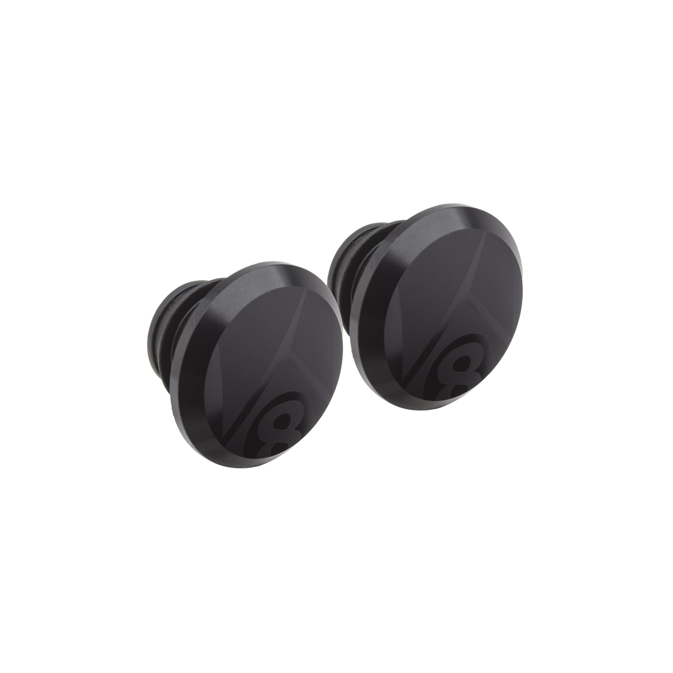 Alloy Road Push-In Bar End Plugs