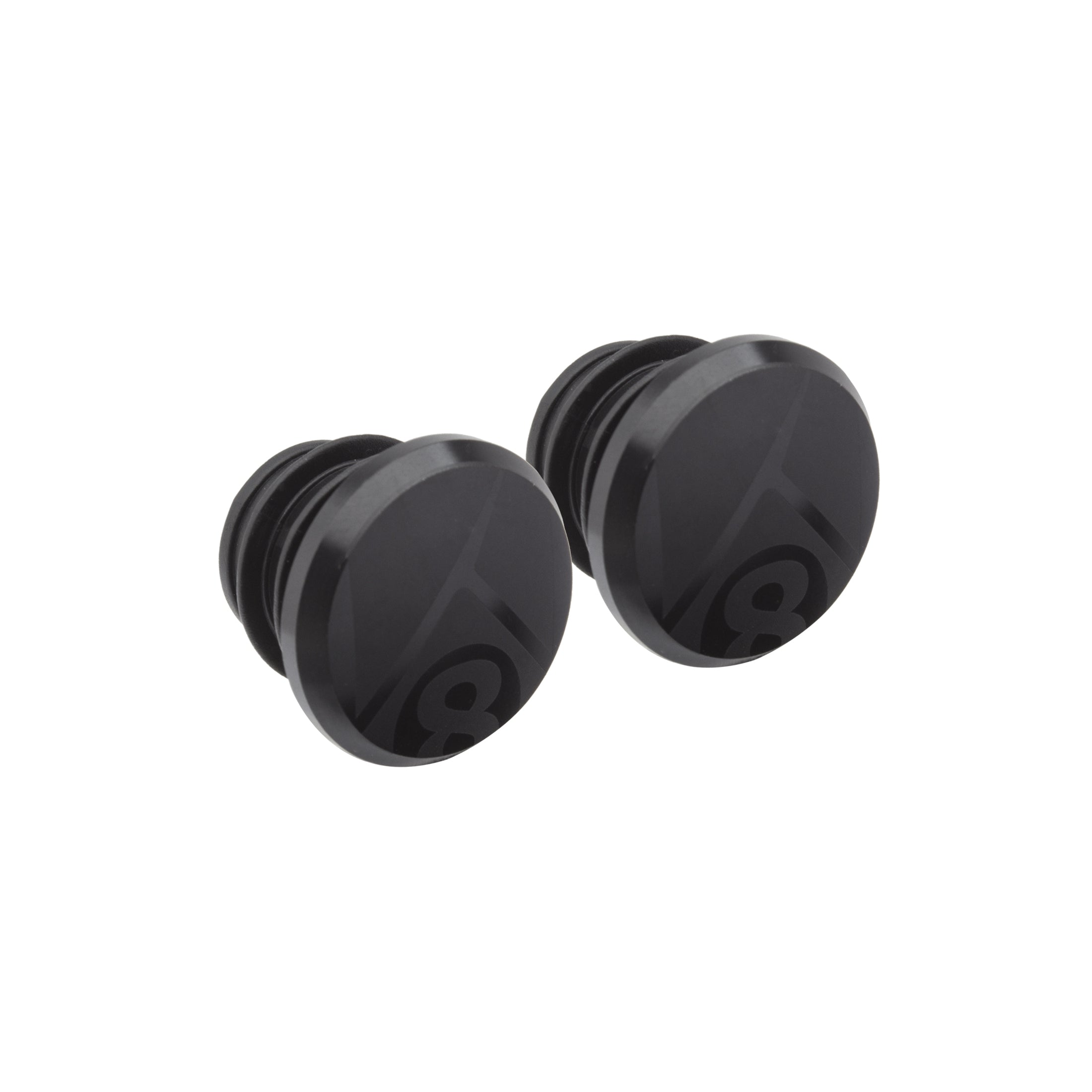 Alloy Road Push-In Bar End Plugs