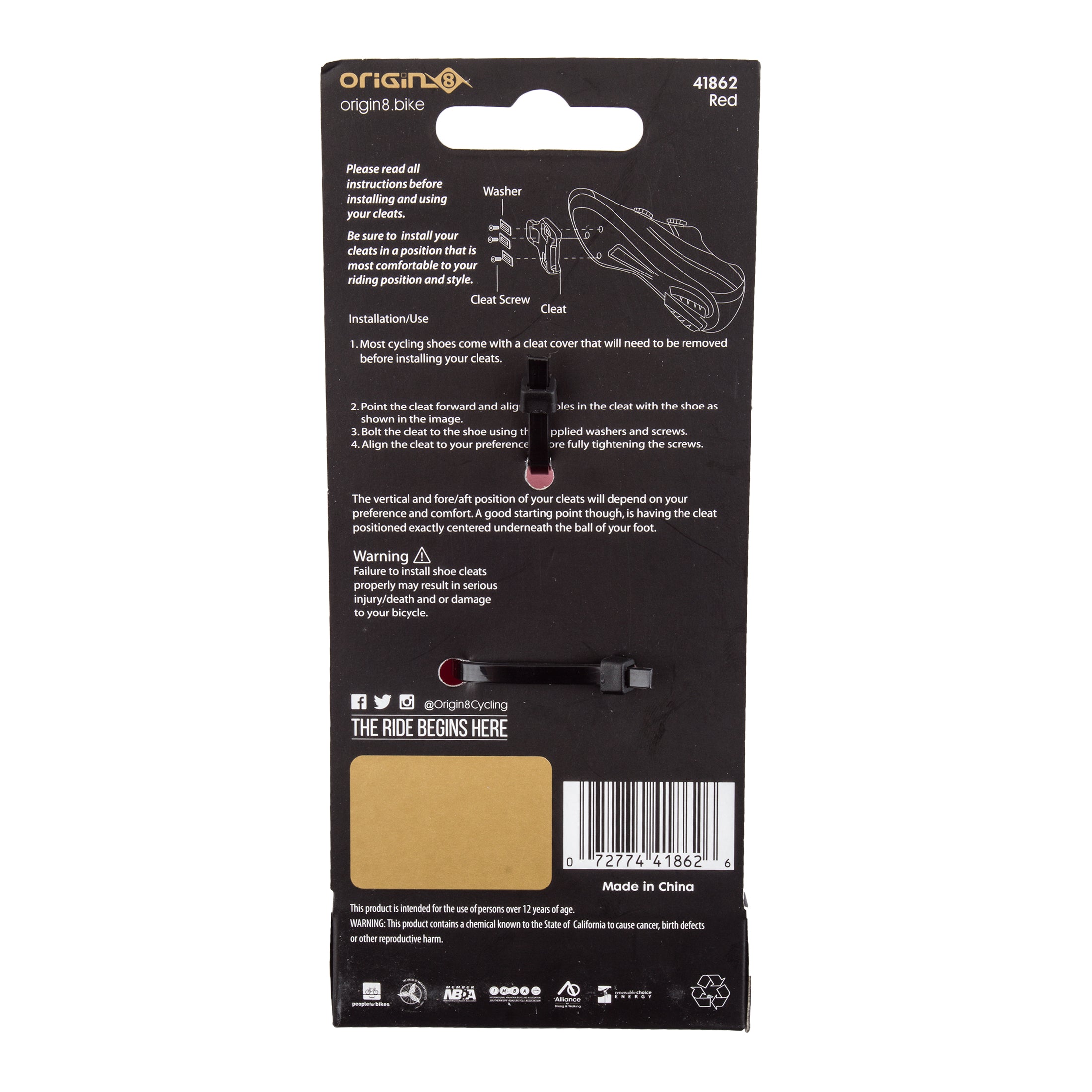 RC-2 Fixed Delta Cleats