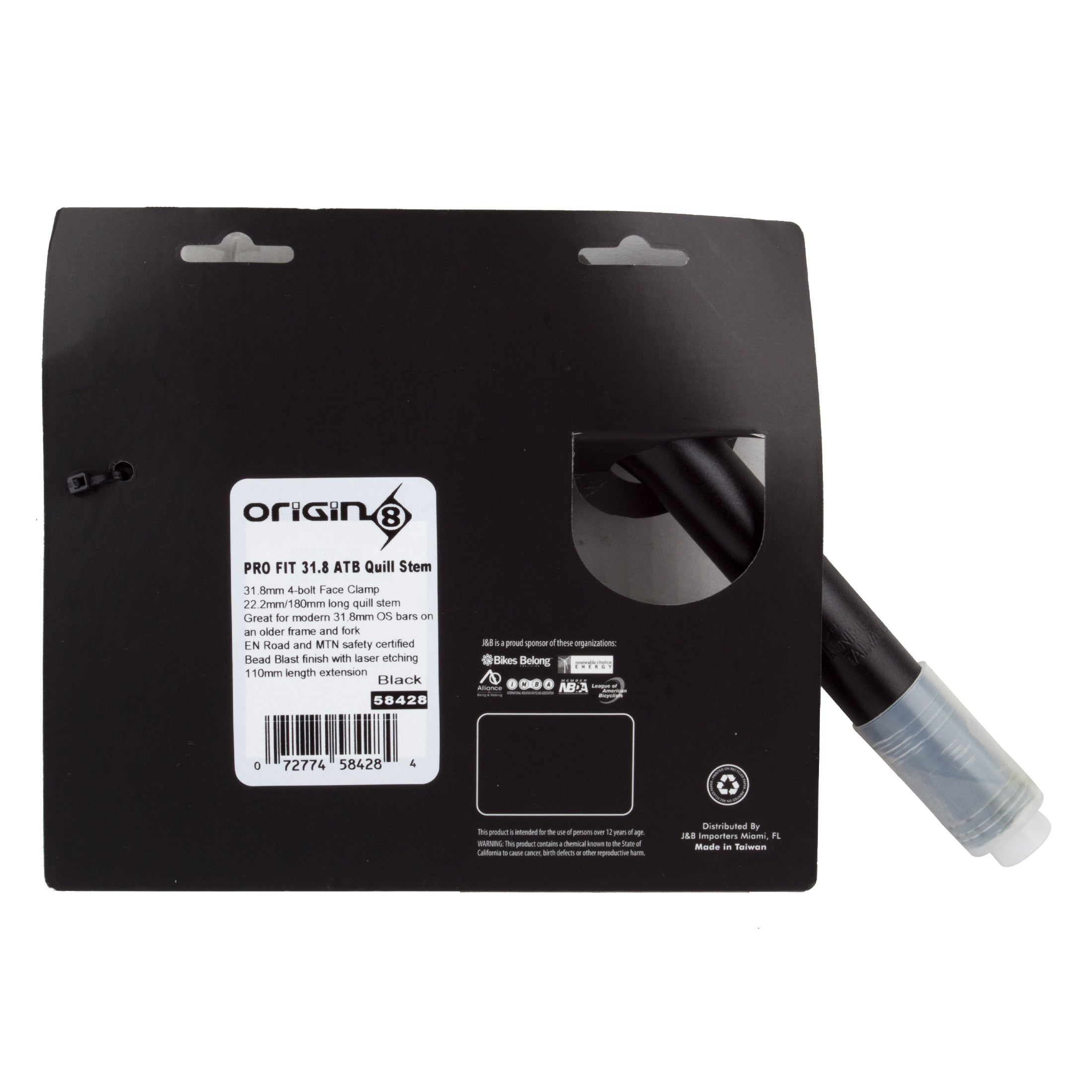 Pro Fit 4-Bolt MTB Quill Stem