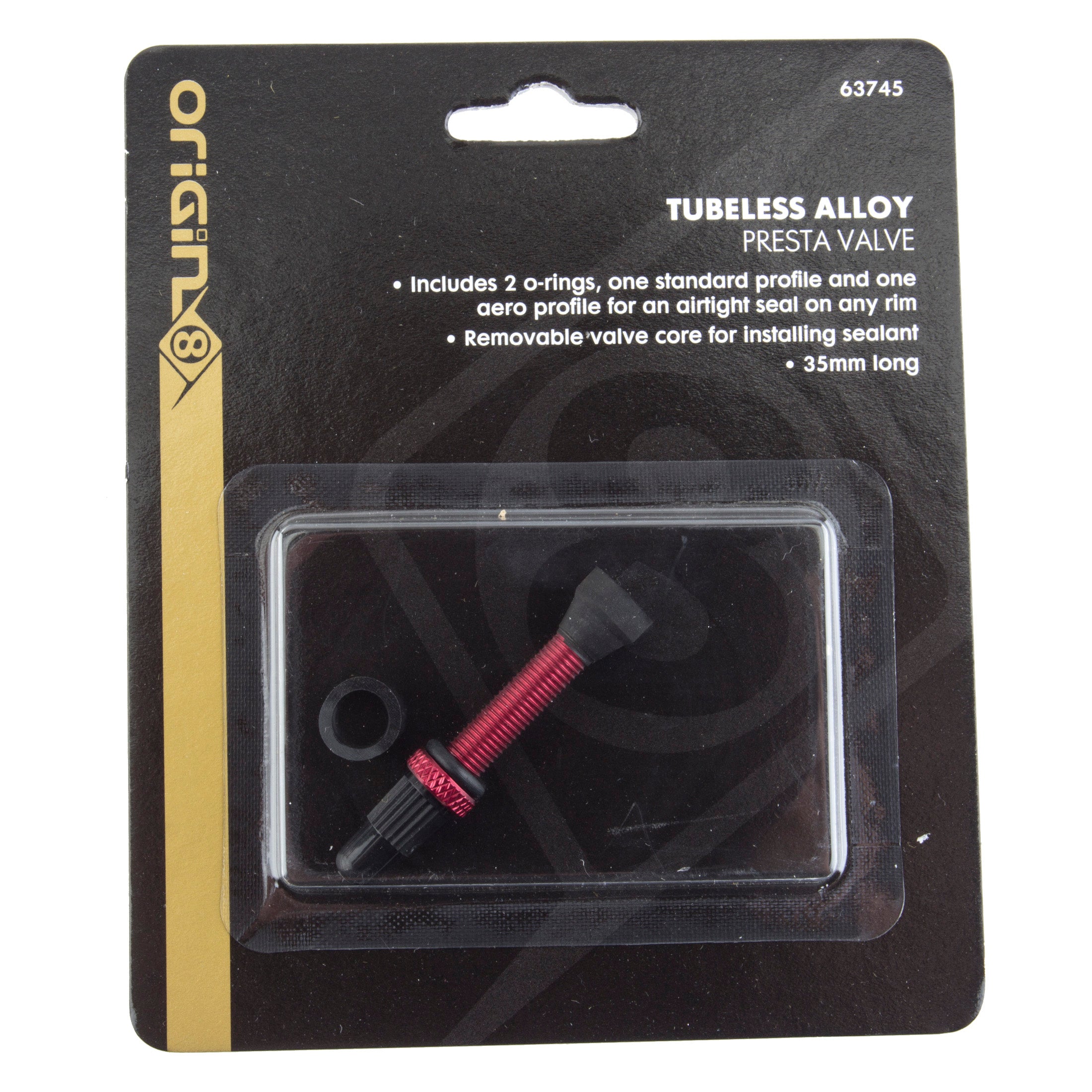Tubeless Alloy Presta Valve