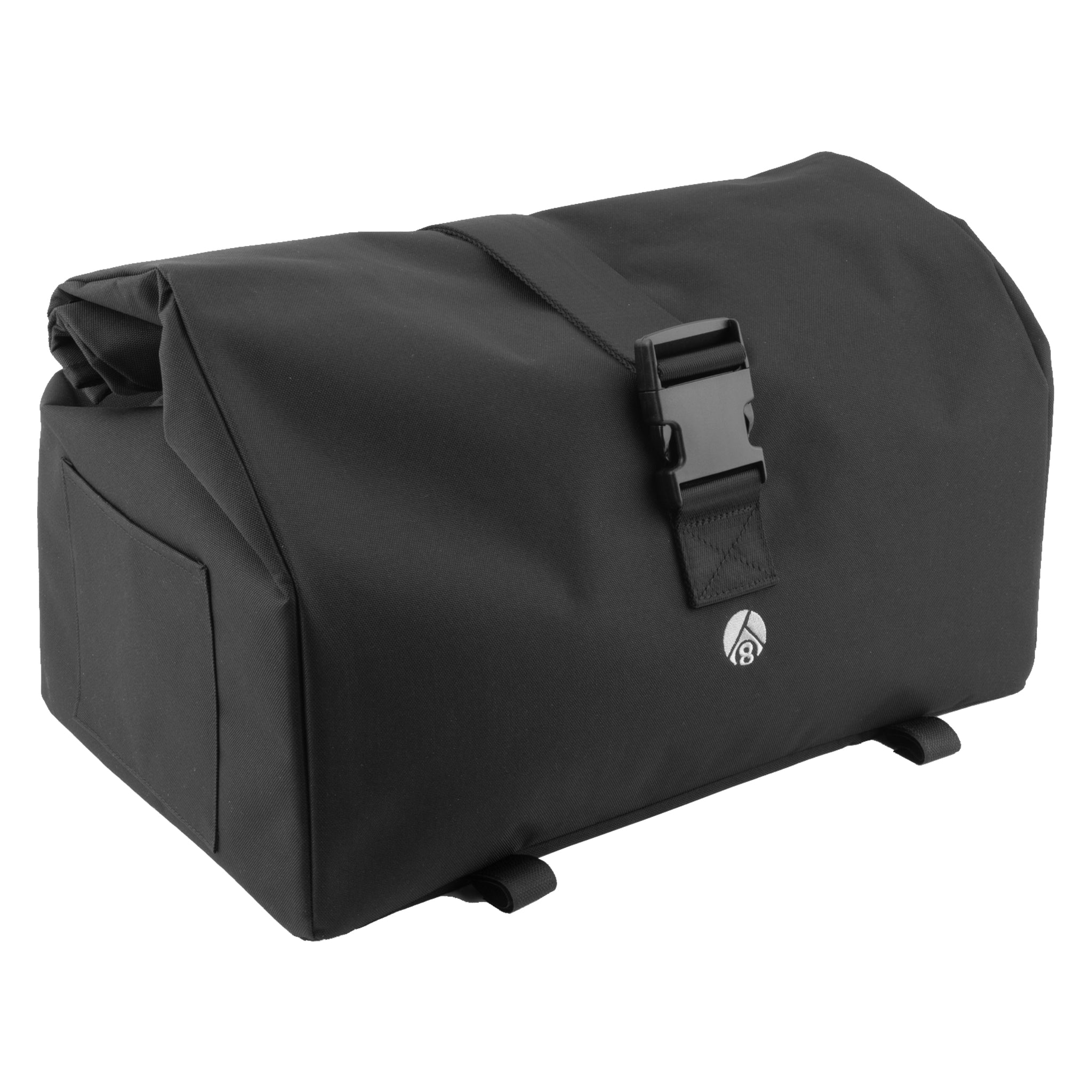 Origin8 Rush Messenger – Portapacchi Anteriore Piatto Per Asse 26-27.5-29-700c Nero