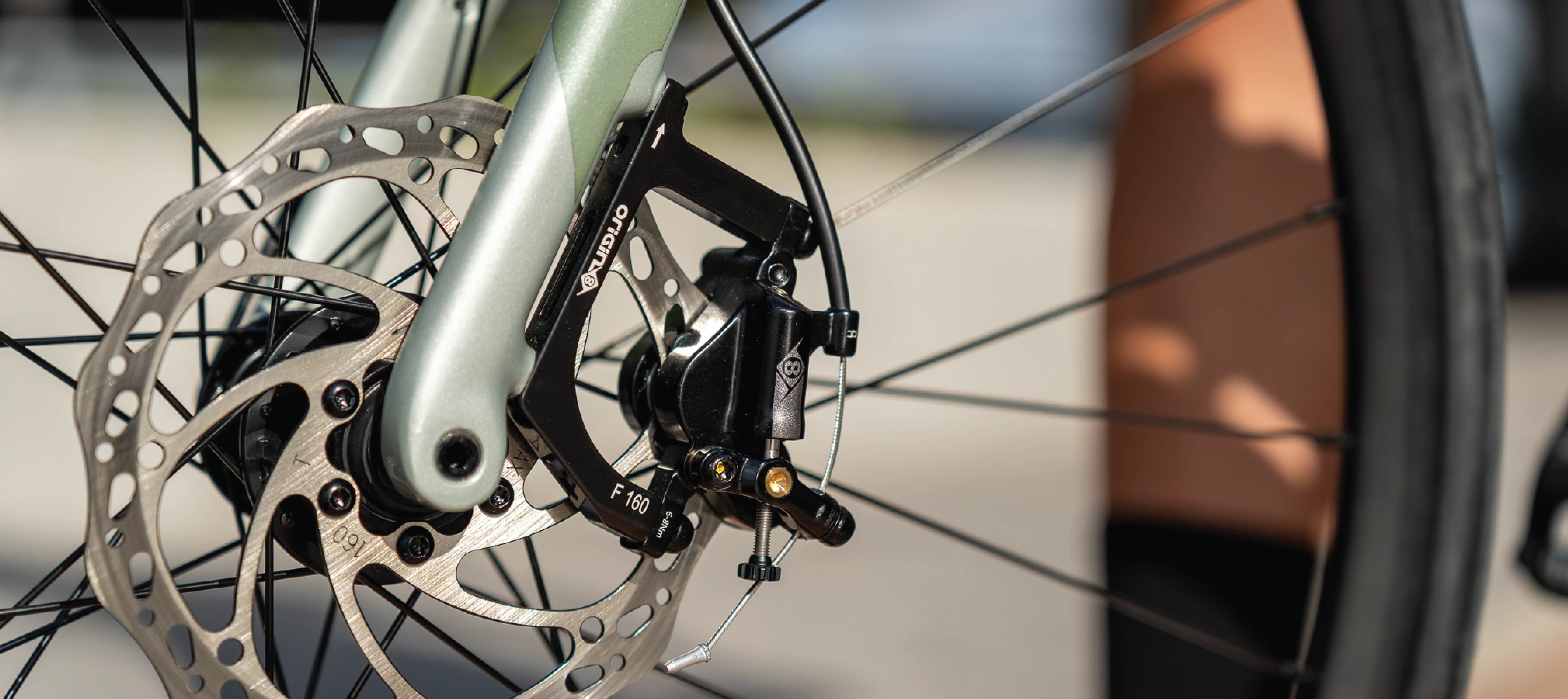 Vise Road Mechanical/Hydraulic Flat Mount Disc Brake