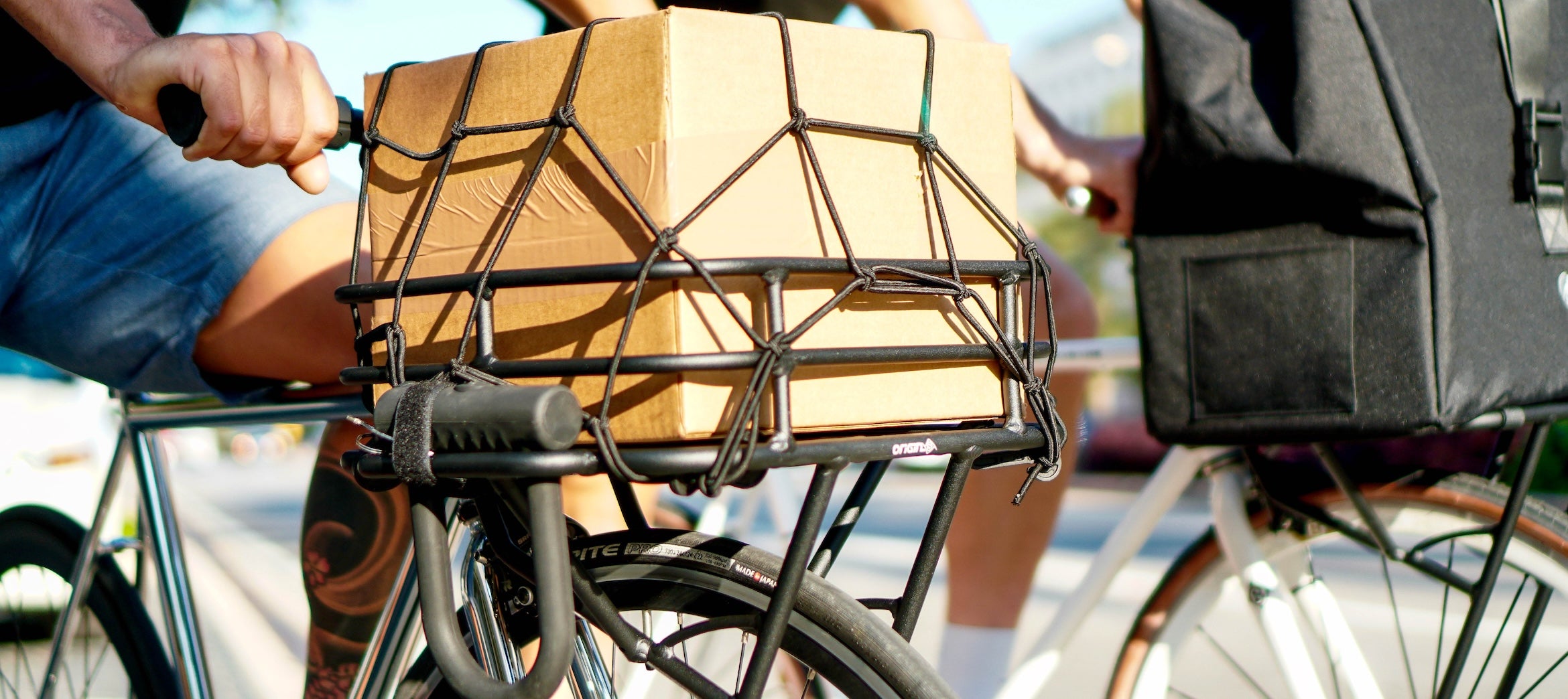 Rush Messenger Front Basket Rack
