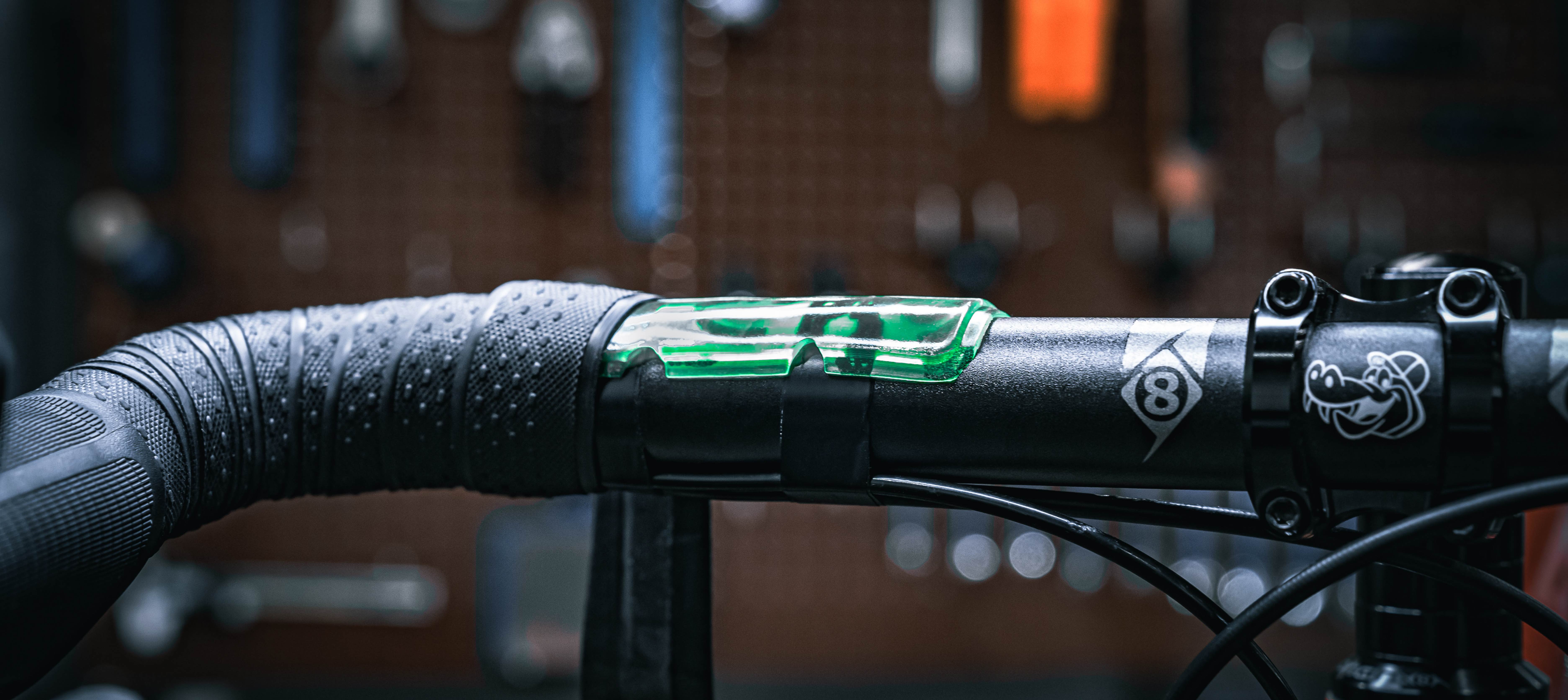 Green Gelly Handlebar Gel Pads